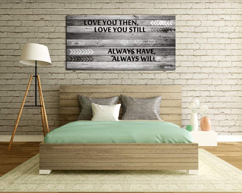 DZL Art A71862 Canvas Wall Art Love You Still Large Wall Art (Wood Frame Ready To Hang) For Wall Decor - Image 3